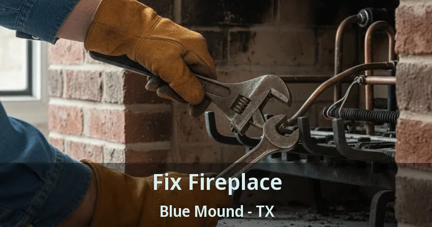 Fix Fireplace Blue Mound - TX