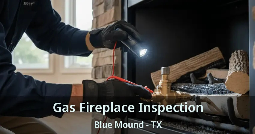 Gas Fireplace Inspection Blue Mound - TX