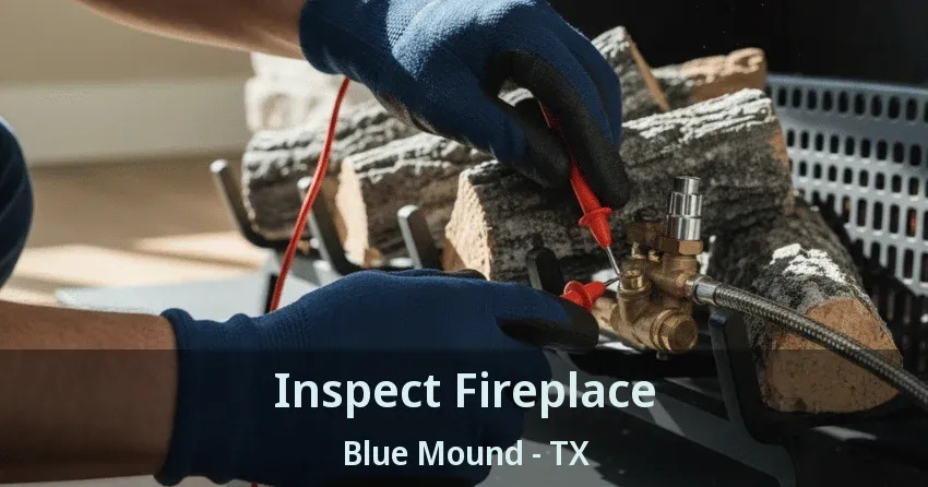 Inspect Fireplace Blue Mound - TX