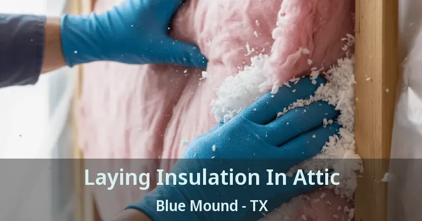 Laying Insulation In Attic Blue Mound - TX