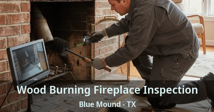 Wood Burning Fireplace Inspection Blue Mound - TX